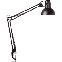 MAUL lampe de table MAULstudy E27 sans ampoule pied à pince noir
