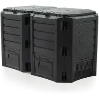 Prosperplast Composteur rapide pour jardin - 800L