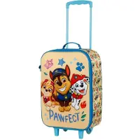 Paramount Valise souple 3D sur le thème de Paw Patrol, idéale pour les voyages, multicolore. Disponible en une seule taille