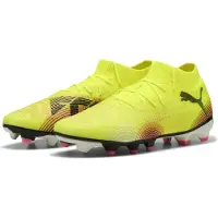 Puma Chaussure de foot 'Future 8 Pro' jaune / noir / blanc