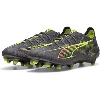 Puma ULTRA 5 ULTIMATE FG MATTE AGED SILVER-YELLOW ALERT 44.5