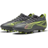 Puma ULTRA 5 MATCH FG/AG Jr MATTE AGED SILVER-YELLOW ALERT 34