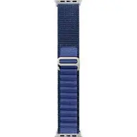 BigBen Interactive Bracelet Apple Watch 38-40-41mm Boucle alpine 138 à 205mm Bleu Bigben