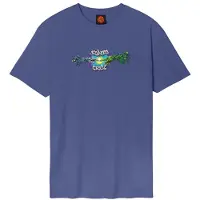 Santa Cruz Wooten Contact Front Short Sleeve T-shirt Bleu M