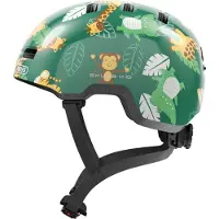 ABUS Casque de Vélo - Skurb Kid - Green Jungle - - 51-55 cm - Casque de Vélo