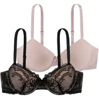 Dorina Soutien-gorge beige / noir