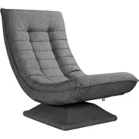 Casaria Fauteuil relax Aberdeen Gris Tissu