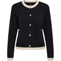 ONLY Cardigan noir / blanc