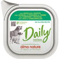 Almo Nature Daily avec agneau et pommes de terre pâtée pour chien