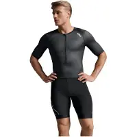 2XU Core Short Sleeve Trisuit Noir S Homme