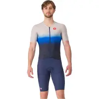 Castelli Pr 2 Short Sleeve Trisuit Bleu M Homme
