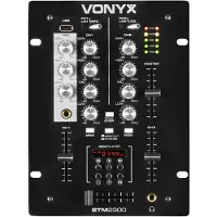 VONYX STM-2300 Table de mixage 2 pistes USB MP3 EQ