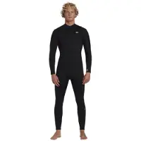 Billabong Foil 3/2 Mm Long Sleeve Chest Zip Neoprene Suit Noir XL Homme