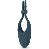 Boners - anneau pénien vibrant réglable - silicone bleu