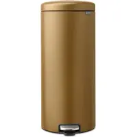 Brabantia NewIcon Poubelle à Pédale 30 Litres Warm Brass