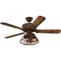 WESTINGHOUSE Ventilateur de plafond Barnett, bois - , Barnett, Bois, Salon / séjour, Bois, Vintage / rétro
