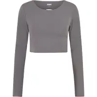 Urban Classics Sports Long Sleeve Top Gris XS Femme
