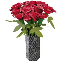 Educa Bouquet Roses Floral Art Educational Game Rouge Enfants