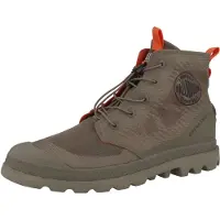 Palladium Bottines à lacets 'Pampa Lite Travel Vt ' taupe / kaki / orange