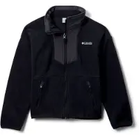 Columbia Sequoia Grove Full Zip Fleece Noir 4-5 Years Enfants