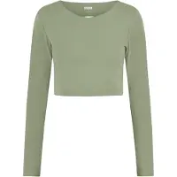 Urban Classics Sports Long Sleeve Top Vert XS Femme