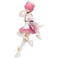 Banpresto Re:zero Starting Life In Another World Espresto Stage Costumes Ram 22 Cm Figure Rose