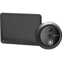 Ezviz Juda connecté noir - - HP4 - vidéo h.265