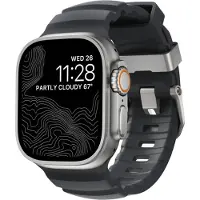 Nomad Bracelet Rocky Point pour Apple Watch | 44/45/46/49 mm - Storm / Titanium