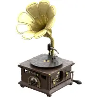 Pantasy Kit de construction Original-Retro Series Retro Gramophone 34 cm