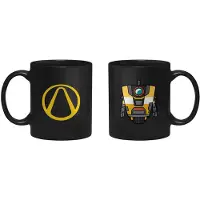 DEVplus Mug Borderlands Claptrap, Tasse, Noir