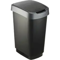 Rotho Twist 25 L Rectangulaire Polypropylène (PP) Noir