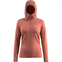 Salewa - Women's Agner Pl Hood Jacket - Veste Polaire Taille 38, Brun