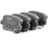 TRW Jeu de plaquettes de frein GDB3408, arrière