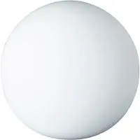 RL LIVE YOUR LIGHT Lampe de table PINGPONG blanche, 1xE27x25W, verre, dimensions : 18,5x20x20 cm, IP20, RL