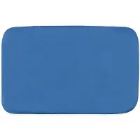 Wenko Couverture de repassage à vapeur 100 x 65 cm, coton, bleu