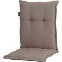 Madison Housse pour siège à dossier bas Panama 105 x 50 cm Taupe MONLB222