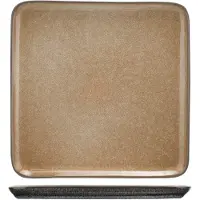 COSY&TRENDY 4x Assiette 'Lerida Desert, Assiettes, Marron