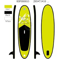 Xqmax XQ Max Stand-up-Paddle-Board 285 cm Gonflable Vert Citron vert & Noir