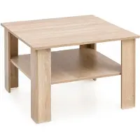 Wohnling Table basse WL5.833 Chêne Sonoma 60x42x60 cm Table en bois design