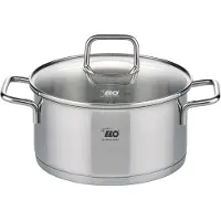 Elo Pots à rôtir, Poêle + casserole, Argent