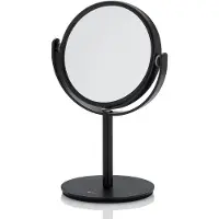 kela Miroir sur pied Selena métal noir KL-20656