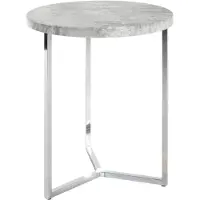 Haku Table d'appoint | Ø45 cm x 54 cm | Couleur béton