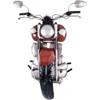 Haku Porte-manteau moteur - 47x12x64 cm - Rouge/métal