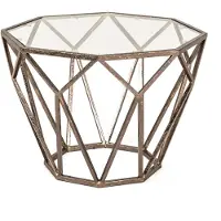 Haku Table d'appoint octogone Vardy 55x55cm - bronze