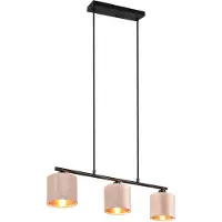 TRIO Lampe suspendue Julieta 3 lumières