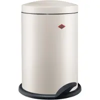 Wesco Poubelle à pédale 116 en SAND MATT avec pédale et volume de déchets de 13 litres / Poubelle sur pied