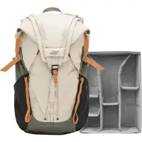 VSGO Sac à dos photo Outdoor (Sac à dos photo, 35 l), Housse pour appareil photo, Multicolore, Blanc
