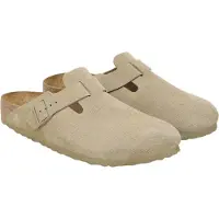 Birkenstock Boston Faded Khaki Normal Footbed - Pantoufles - 1025788