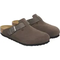 Birkenstock Boston Bs Mixed Leather Clogs Marron EU 42 Homme