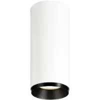 SLV Spot en saillie Numinos S Dali cylindre blanc/noir 3000K - 36 deg